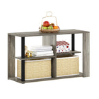 Furinno Simple Design Coffee Table, Dark Brown