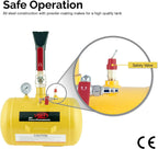 TOOLUXE 30007L Air Tire Bead Sealer, 5 Gallon Tire Bead Seater for Tires, 145 Max PSI Tire Bead Blaster, 87-116 PSI Operating Pressure Air Cannon