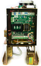 Eagle-1000 FR 1/2 HP Slide Gate Operator Motor for Residential Access Control Entrance - up to 27' ft 600lbs for Home or Light Commercial Businesses with 2 Remotes, Receiver, and Photo Eye Monitor