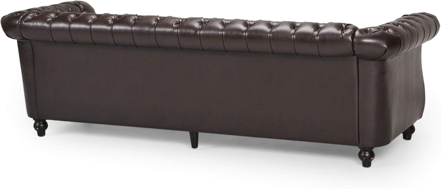 Christopher Knight Home Norma Sofas, Brown, Dark Brown