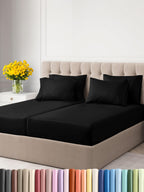 King 6 Piece Sheet Set - Breathable & Cooling Bed Sheets - Hotel Luxury Bed Sheets for Women, Men, Kids & Teens - Comfy Bedding with Deep Pockets & Easy Fit - Soft and Wrinkle Free - King White Sheets