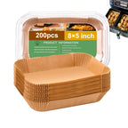 Small Air Fryer Liners for Cosori 2.1qt Air Fryer, Mini Air Fryer Liners Disposable 2 2.1 2.6 3QT, 5.5 Inch Air Fryer Liners