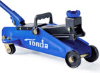 Tonda Floor Jack, Hydraulic Portable Car Jack, 2 Ton (3,800 lb) Capacity, Blue