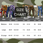 AGCOAH Men's Hot Weather Camouflage Sweat Trailcrest Pants Military Clothing Paintball Pants(Dead Tree-L)