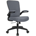 FelixKing Office Chair, Ergonomic Desk Chair Breathable Mesh Chairs Adjustable High Back Lumbar Support Flip-up Armrests, Executive Rolling Swivel Comfy Computer Chairs Home Office Black