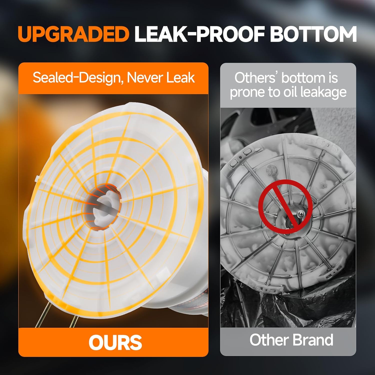 FOUR UNCLES 6.5L Oil Extractor - Pneumatic/Manual Vacumm Fluid Extractor with Pump Tank Remover & 4 Tubes for Oil Change and a Brake Bleeding Hose for Brake Fluid Change