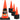 Xpose Safety 28 Inch Orange Traffic Cones Heavy Duty 10lb, 24-Pack - Multipurpose PVC Plastic Safety Cone for Parking, Soccer, Caution, Kids and Construction - DOT Approved
