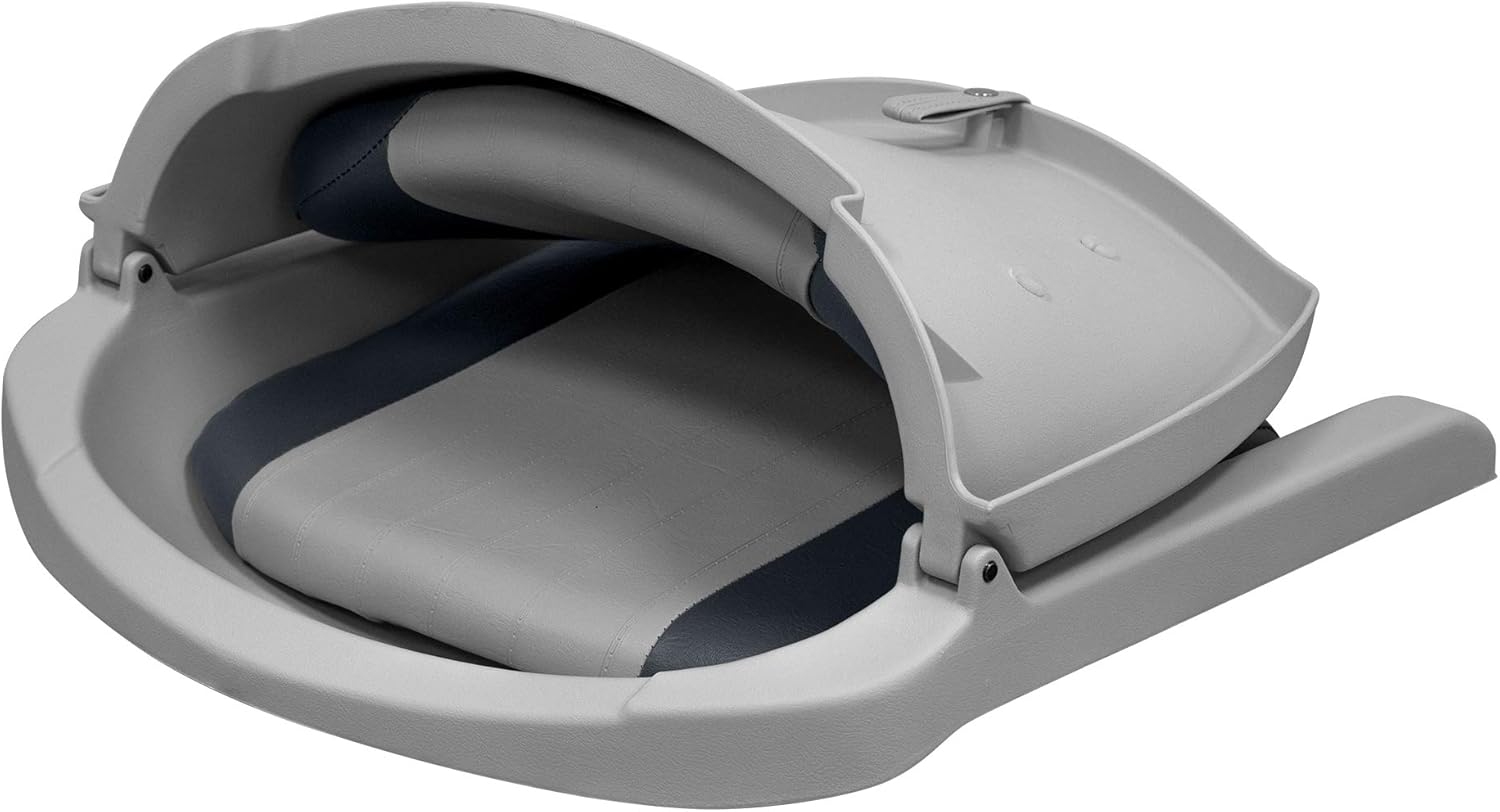 Wise 8WD139 Series Molded Fishing Boat Seat with Marine Grade Cushion Pads