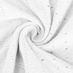 پیراهن‌های بلند ماکسی برای زنان ۲۰۲۵، پیراهن تی‌شرت آستین کوتاه چشم‌دوزی مد روز، پیراهن تابستانی کژوال برای تعطیلات ساحلی، پیراهن بهاری سفید برای زنان ۲۰۲۵، لباس عروسی ۲X