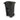 Toter 25564-R1209 Residential Heavy Duty Two Wheeled Trash Can, Blackstone, 64 Gallon