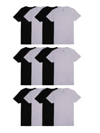 Fruit of the Loom Men's Crew Tee Undershirts, Moisture Wicking & Tag Free, Also Available in Big & Tall