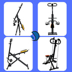 DARCON Squat Machine Exercise Equipment - Ab Rowing Machine for Home Workouts - Power Rider Row for Glutes, Legs and Full Body Workouts for Women and Men