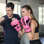 Boxing Training Gloves Punching Bag Gloves for Women & Adult, Professional Shockproof Gloves for Training Playing Muay Thai, Sparring, Fighting Kickboxing