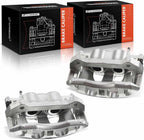 A-Premium Disc Brake Caliper Assembly with Bracket Compatible with Ford and Lincoln Models - For F-150 2010-2011, Expedition 2010-2021, Navigator 2010-2021, Mark LT 2010-2011 - Front Side