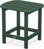 POLYWOOD SBT18GR South Beach 18" Outdoor Side Table, Green