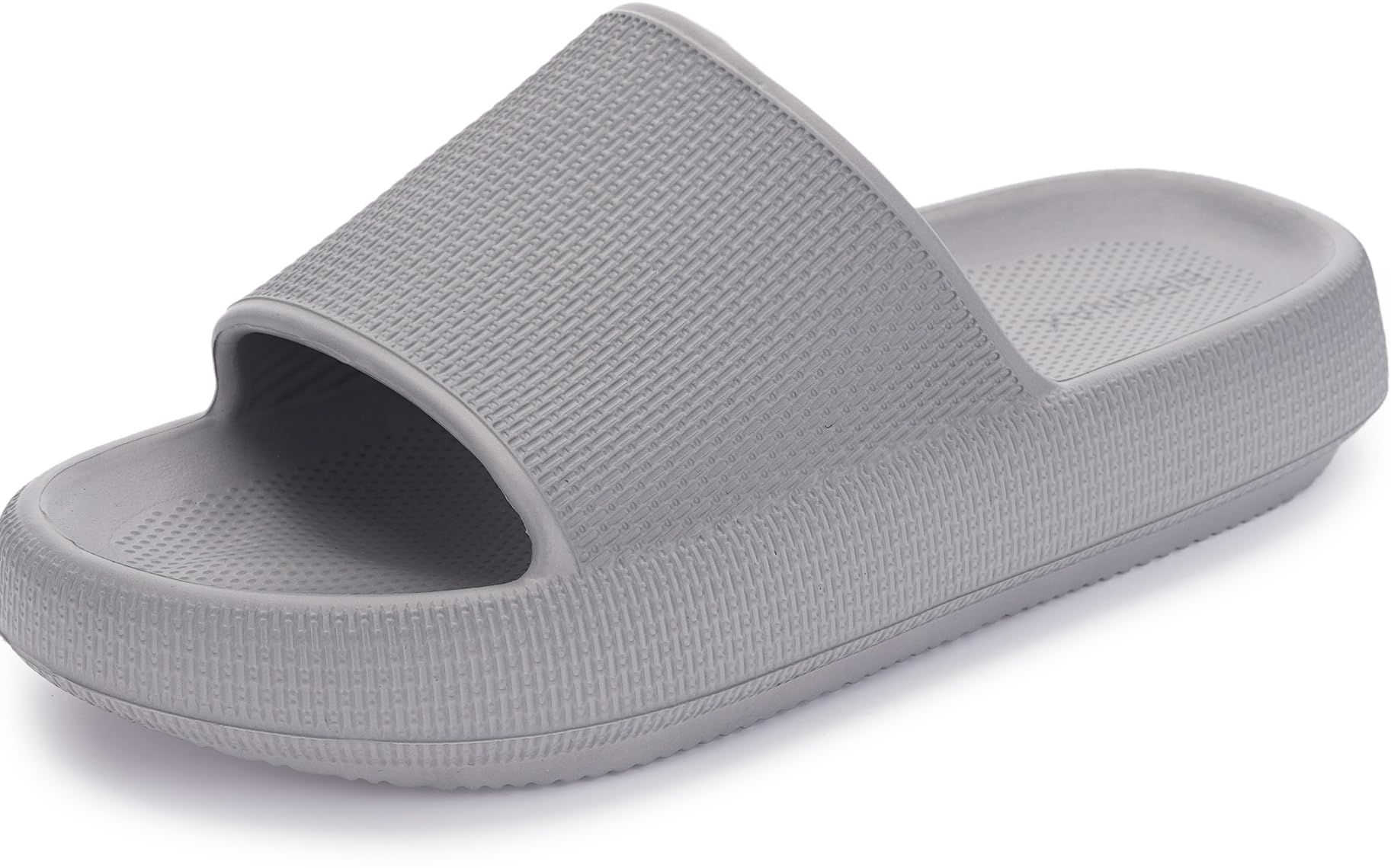 BRONAX Pillow Slippers for Women and Men | House Slides Shower Sandals | Cushioned Thick Sole