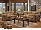 American Furniture Classics Model 8505-40 Wild Horses Sleeper Sofa Sofabed, Queen, Brown