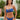 ZAFUL Women's Bandeau Bikini Set Fishnet Strapless Swimsuits Tie Back High Cut Cheeky 2 Piece Bathing Suits