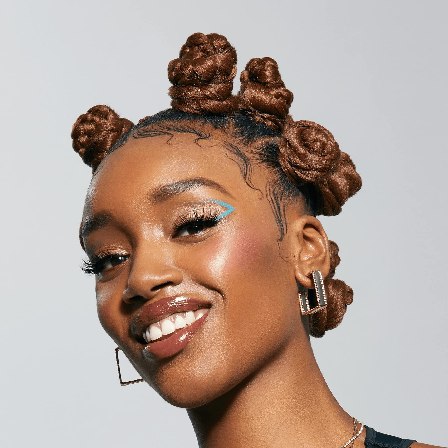 KISS Colors & Care Professional Pin Tail Parting Comb for Sectioning, Teasing, Detangling, Grooming, General Styling - Anti Static & Heat Resistant For All Hair Types Black