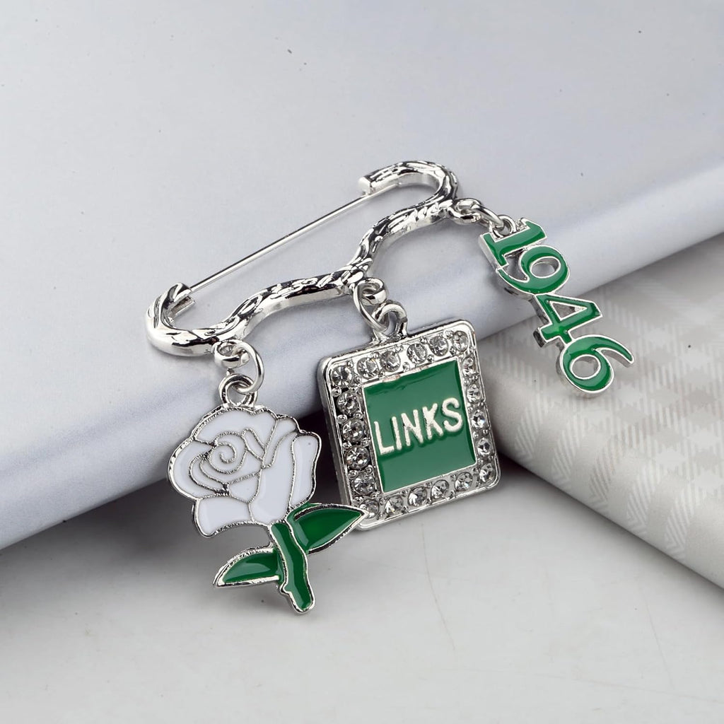 CENWA Sorority Brooch Gift Sorority Brooch Pin Greek Sorority Jewelry Sisterhood Graduation Gift for Her