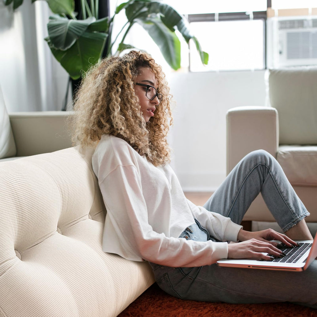 بالشتک گوه‌ای تِسیکا طوسی تیره برای تکیه‌گاه تخت، بالشتک بزرگ تکیه‌گاه، بالشتک گوه‌ای بزرگ، تکیه‌گاه نرم و حمایتی تخت، بالشتک‌های مطالعه برای نشستن در تخت با روکش قابل جدا شدن