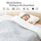 Heated Blanket Throw Size, Soft and Cozy Electric Heating Blanket for Bed, Automatic Safety System 6 Heating Levels & 4 Hours Auto-Off, 50" x 60" Dark Grey