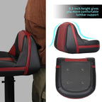 Leader Accessories Pro Casting Boat Seat Lean Pro Fishing High Back Bass Boat Seat Butt Seat