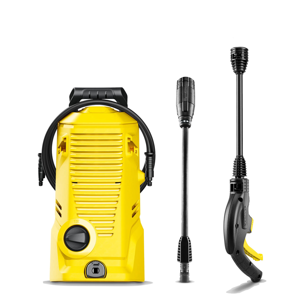 Kärcher Pressure Washer K1700, CETA Certified, 3 Spray Nozzles, Detergent Tank, for Cars, Driveways, Siding, Patios, 1.2 max. GPM