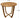 Christopher Knight Home Carina Accent Round Table, Teak Finish Brown