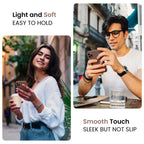 FireNova Designed for iPhone 13 Pro Max Case, Silicone [Camera Protection] Phone Case with [2 Screen Protectors], Soft Anti-Scratch Microfiber Lining Inside, 6.7 inch, Light Brown