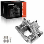 A-Premium Rear Disc Brake Caliper Assembly with Bracket Compatible with Dodge and Jeep Models - Wrangler 2007-2017, Wrangler JK 2018, Liberty 2008-2012, Nitro 2007-2011