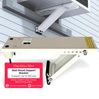 DuctlessAire Outdoor Wall Bracket - Mini Split Mounting Bracket - Ductless Air Conditioner Wall Mount - Mini Split AC/Heating System Accessories for Window AC, HVAC, Heat Pump & More (9000-36000 BTU)