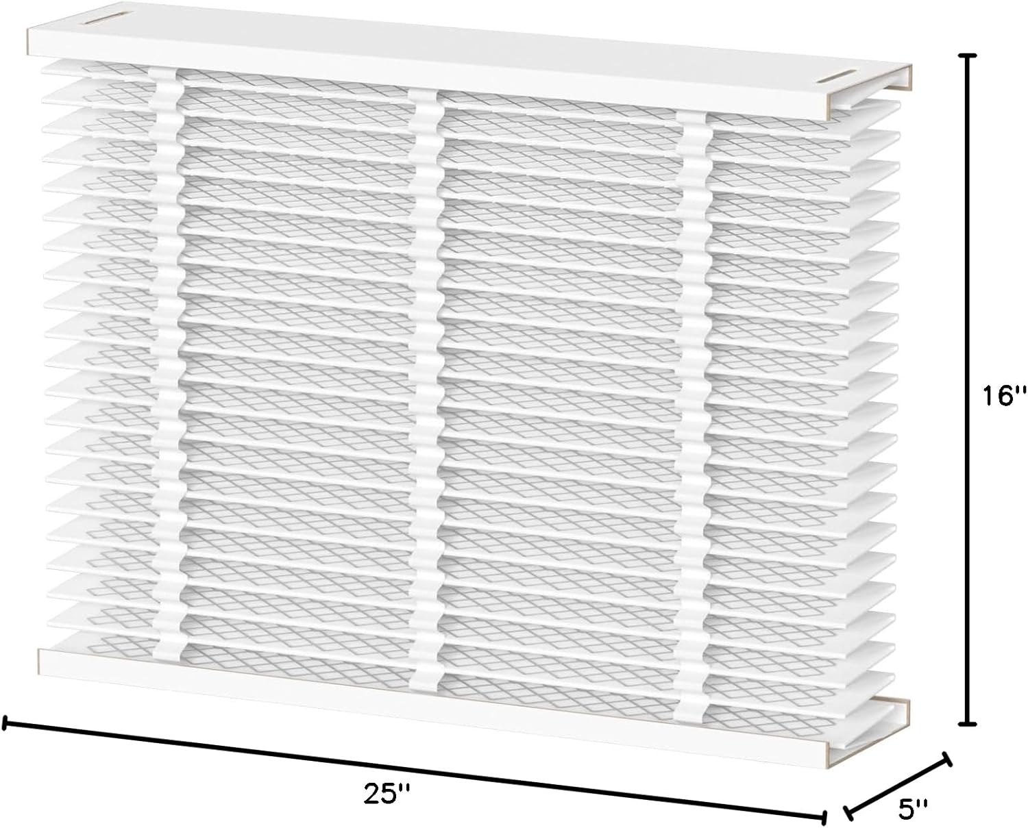 EXPXXFIL0016 Merv 13 16x25 Filter Media Compatible with Bryant/Carrier EZ-FLEX EXPXXFIL0016 heating and cooling system, Part Number: EXPXXFIL0016, Pack of 2