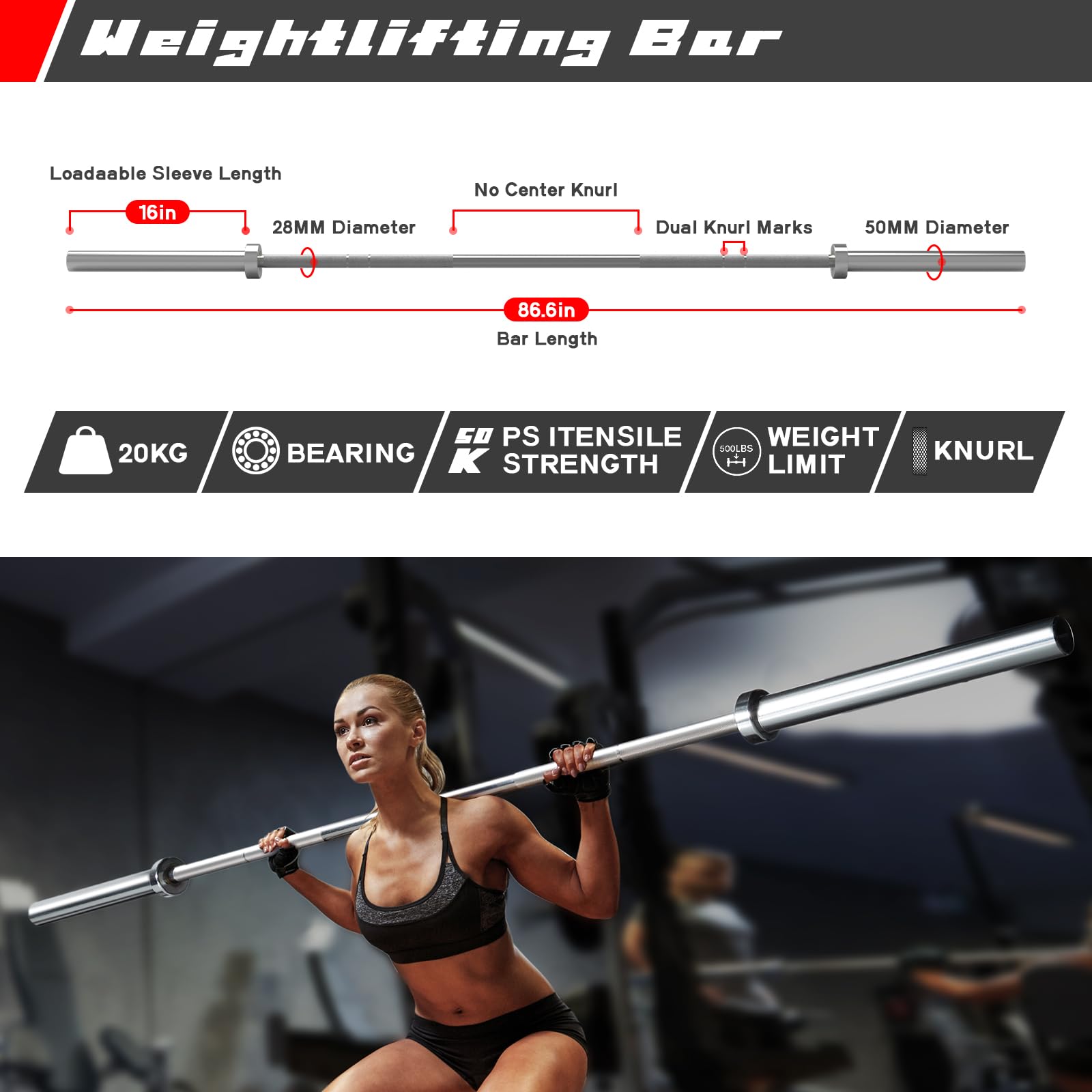 RitFit Squat Rack Power Cage Home Gym Package, Includes 1000LBS Power Rack with Cable Crossover System, Weight Bench, Weight Plate Set with Olympic Barbell (Package 1.6K (Bumper Plate 230LBS))-Orange