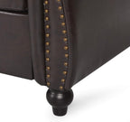 Christopher Knight Home Norma Sofas, Brown, Dark Brown