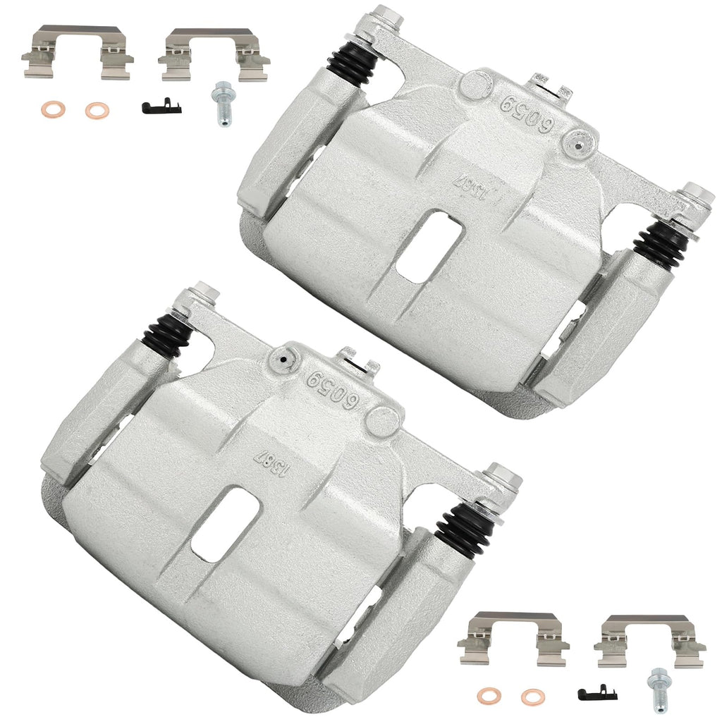 cciyu 18-4072 18-4071 Front Left & Right Brake Calipers Without Bracket For Avanti,For Buick,For Chevy,For GMC,For Isuzu,For Oldsmobile,For Pontiac