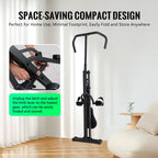 Leikefitness Entraîneur d'Assistance Squat pour Machine de Fitness des Jambes pour Gym à Domicile Machine à Squat, Machine 2 en 1 Vélo & Rameur pour Fessiers, Fessiers, Cuisses, Noir