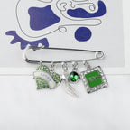 UJIMS Greek Sorority Gift Sister Friendship Brooch Sisterhood Gifts Sorority Graduation Gifts for Women