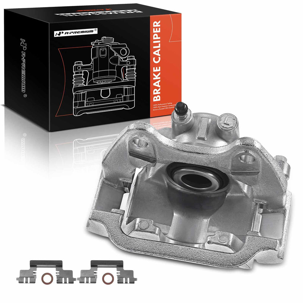 A-Premium Disc Brake Caliper Assembly with Bracket Compatible with Select Cadillac, Chevy and GMC Models - Escalade, Avalanche, Silverado 1500, Suburban 1500, Tahoe, Sierra 1500 and more - Rear Side