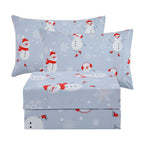 ست ملحفه کودکان یونیکورن صورتی JSD، سایز تویین، ۳ تکه، ملحفه‌های رختخواب میکروفایبر چاپ شده با طرح رنگین کمان برای دختران، جیب عمیق