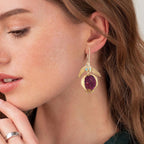 Cute Fruit Earrings for Women Fun 3D Pomegranate Lemon Cherry Strawberry Earrings Acrylic Resin Creative Food Earrings Funny Unique Earrings Jewelry Gift