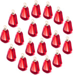 PAGOW 20Pcs Pomegranate Charm for Jewelry Making, Pomegranate Seed Resin Pendants for DIY Necklace Earrings Bracelet Supplies