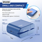 Rechargeable Electric Letter Opener - Electric Envelope Opener, Letter Openers Envelope Slitter for Office & Home Desks, Mail Openers with Safe Cutting and Portable Design