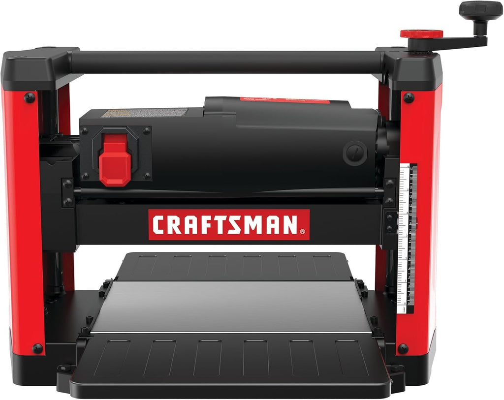 CRAFTSMAN Planer, 15 Amp, For Benchtops, Two Knife Solid Steel Cutter Head (CMEW320)