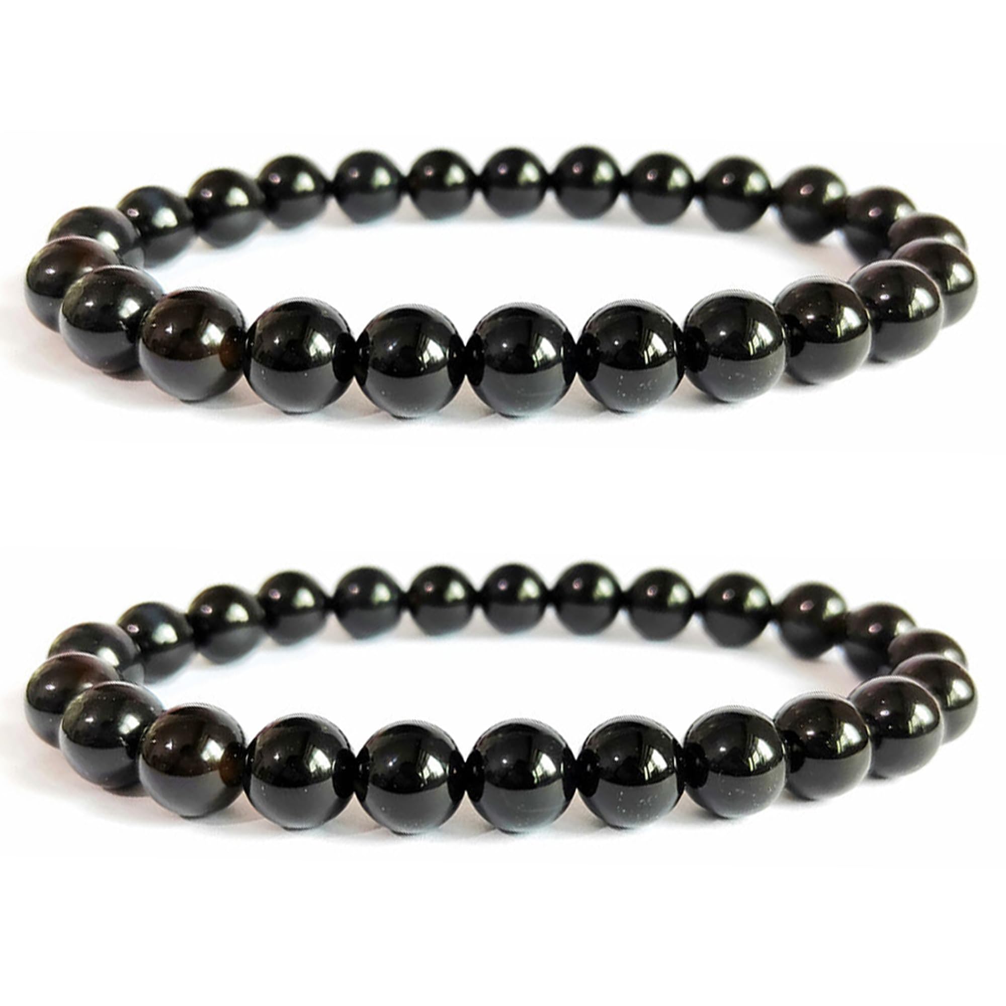 Lava Rock Protection Handmade Bracelets For Men Women Attract Wealth Chakra Feng Shui Stretchy Beaded Bracelets Lucky Anxiety Bracelets For Women (lava)