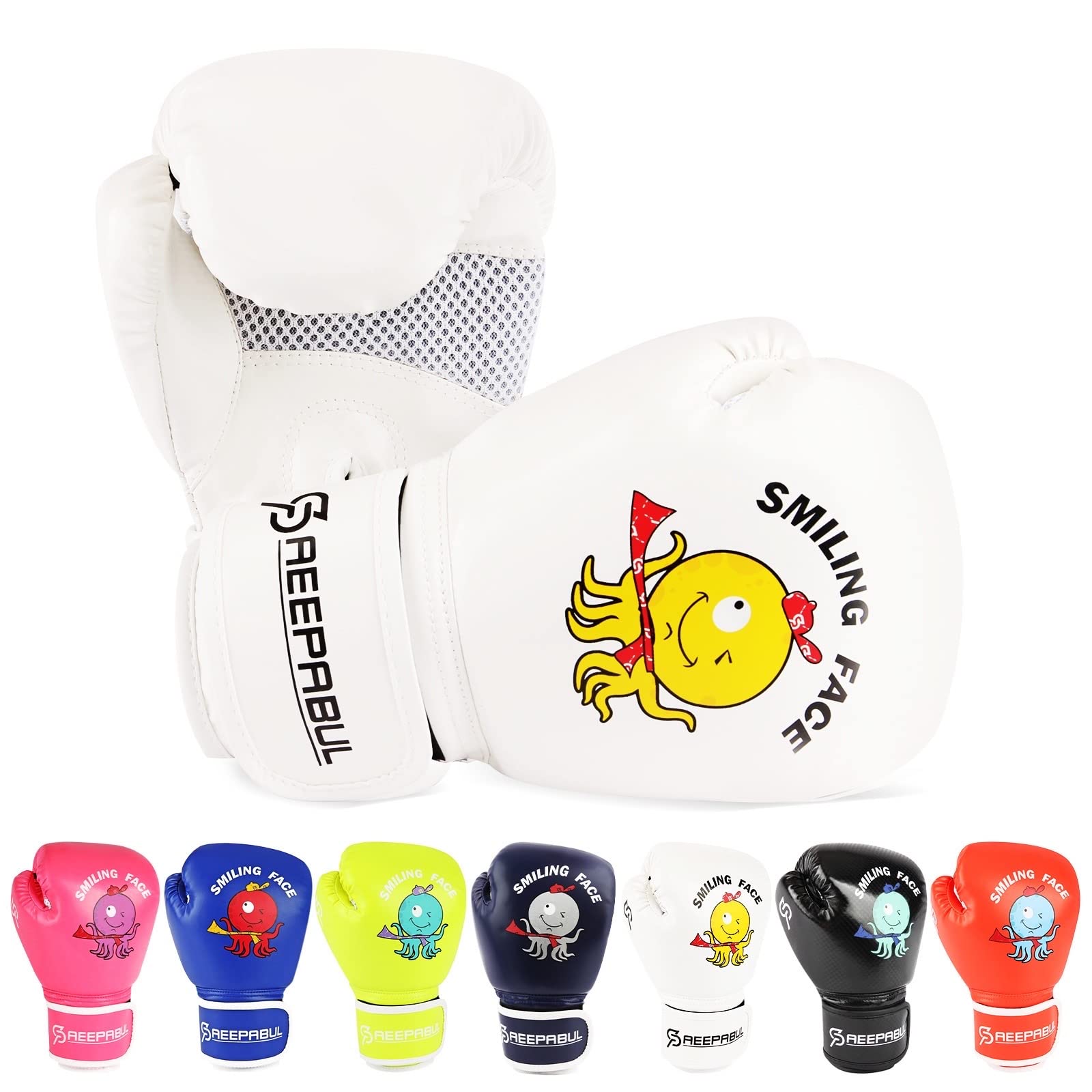 Upgrade Kids Boxing Gloves for 3-8 Year Boys and Girls, Toddler Boxing Gloves for Kids Training, Boxing Gloves Kid Sparring for Punching Bag, Kickboxing, Muay Thai, MMA