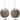 Petoskey Stone Christmas Ornaments for Xmas Tree Decorations with Metal Ringfor Party Decoration Hanging