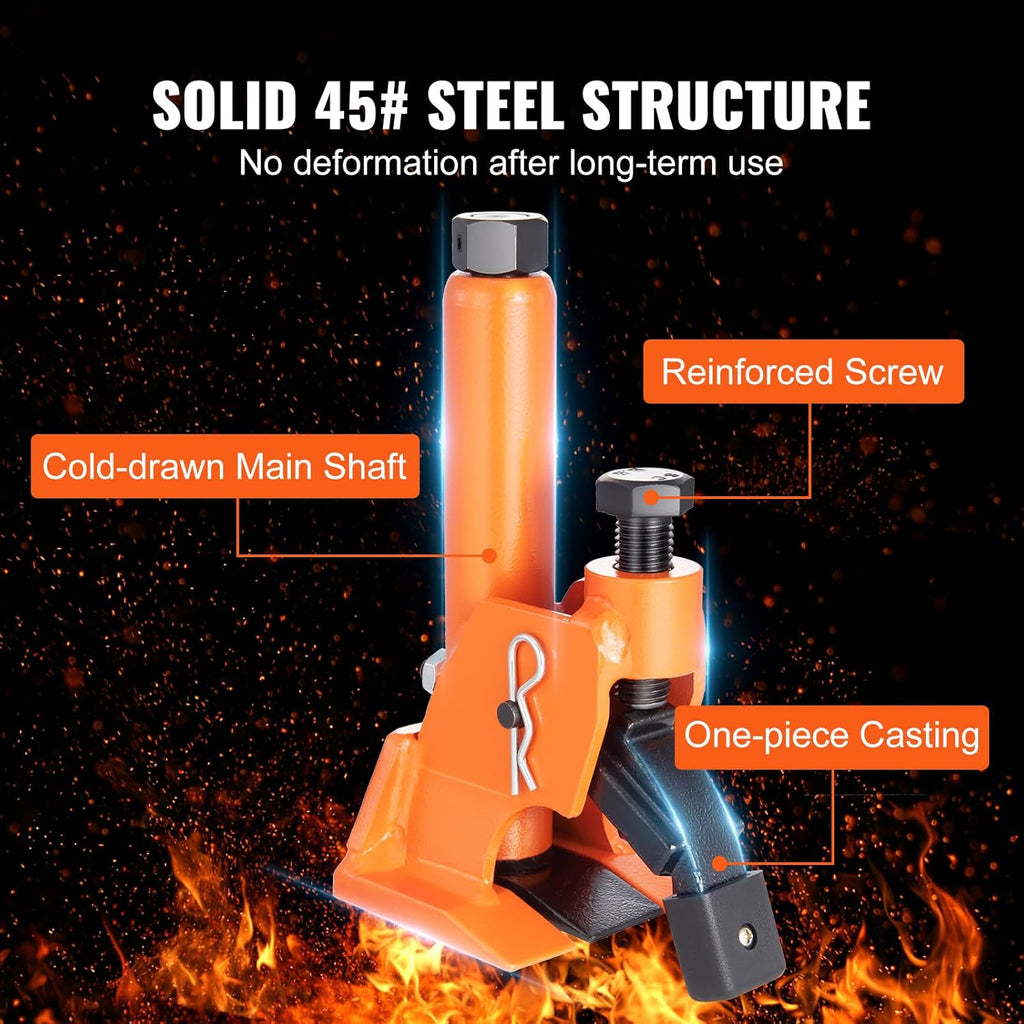 VEVOR Manual Tire Bead Breaker, 38"-42" Tires Changer Tool with Rubber Pad, Protect Aluminum Alloy Hubs, Easy-Operated Tire Repair Tool for ATVs/UTVs, Tractors, Trucks, Cars, Heavy Duty Tires