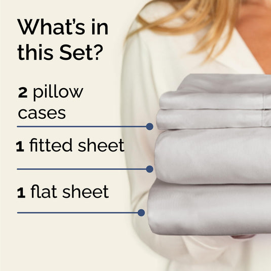 King 6 Piece Sheet Set - Breathable & Cooling Bed Sheets - Hotel Luxury Bed Sheets for Women, Men, Kids & Teens - Comfy Bedding with Deep Pockets & Easy Fit - Soft and Wrinkle Free - King White Sheets