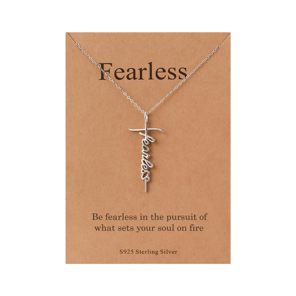 Lcherry Faith Cross Pendant Necklace for Women Religious Christian Jewelry Mother's Day Gifts for Women